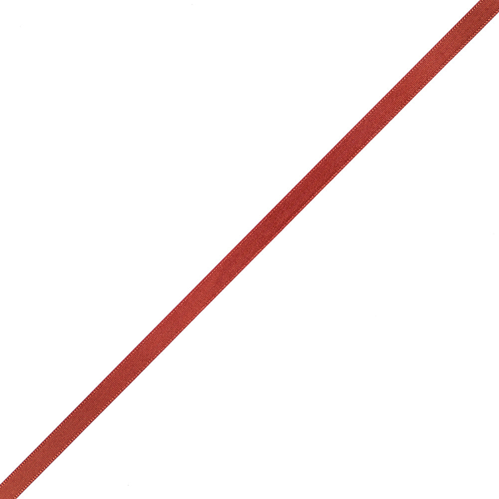 1/4" Rust Single Face Satin Ribbon 1/4" Rust Single Face Satin Ribbon