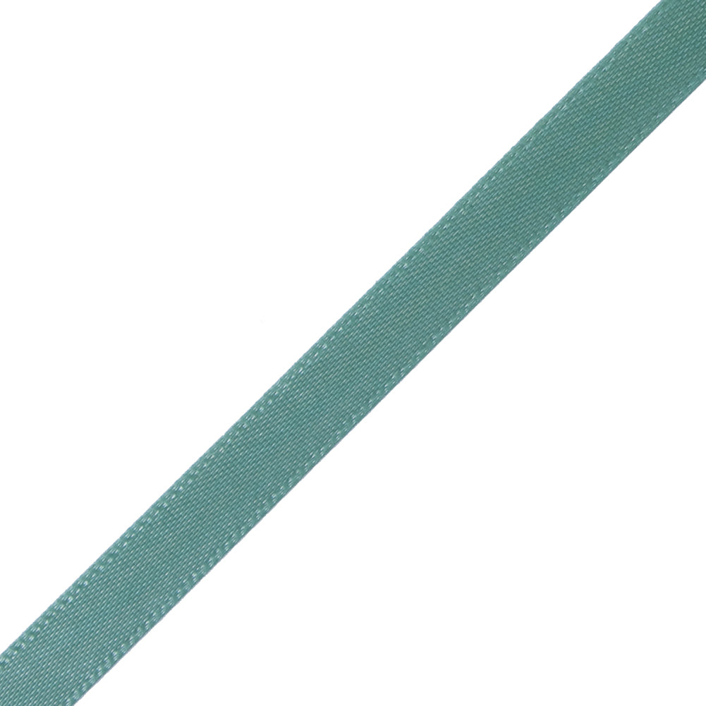 1/4" Sea Green Single Face Satin Ribbon Detail 1/4" Sea Green Single Face Satin Ribbon Detail
