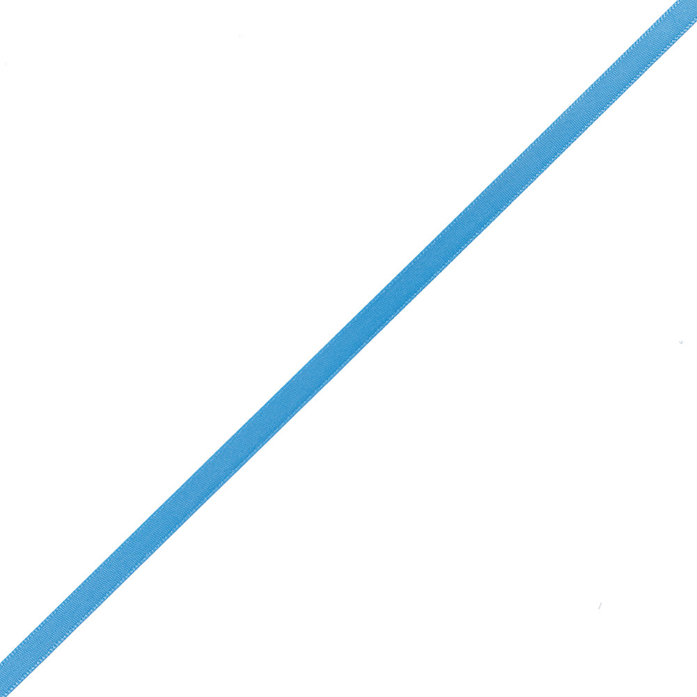 1/4" Copen Single Face Satin Ribbon 1/4" Copen Single Face Satin Ribbon