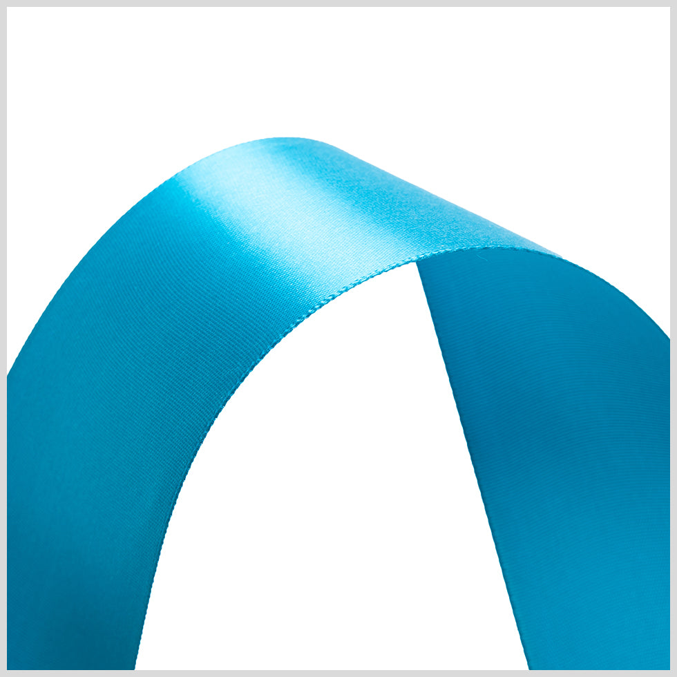 1.5" Sapphire Single Face Satin Ribbon Detail 1.5" Sapphire Single Face Satin Ribbon Detail