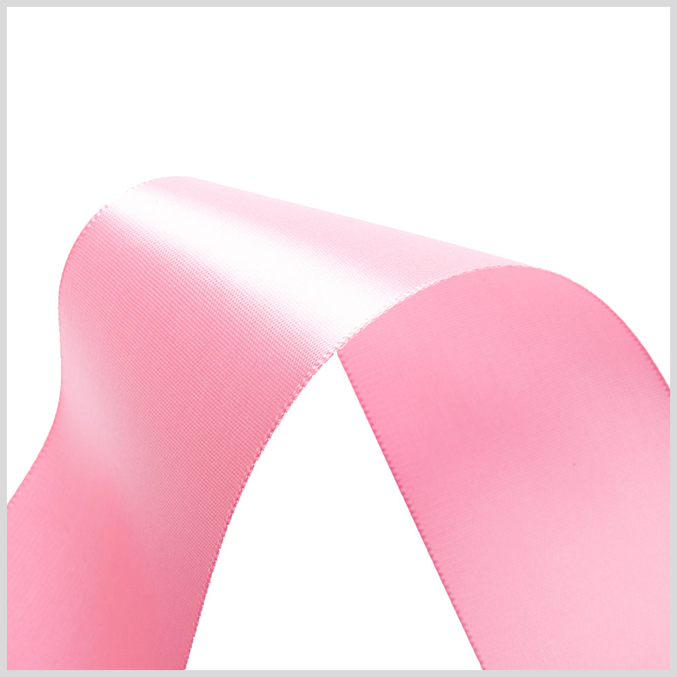 1.5" Swiss Pink Single Face Satin Ribbon Detail 1.5" Swiss Pink Single Face Satin Ribbon Detail
