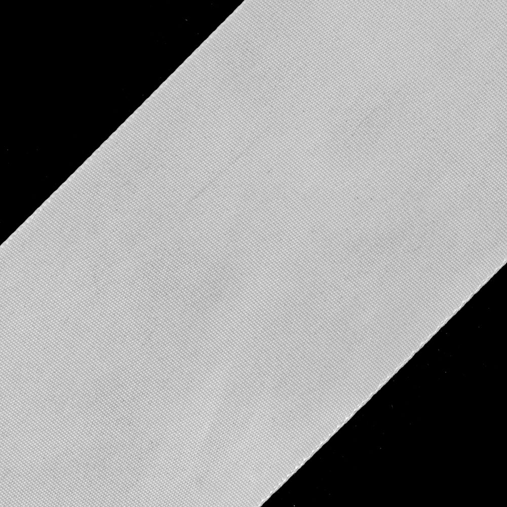2.25" White Single Face Satin Ribbon Detail 2.25" White Single Face Satin Ribbon Detail