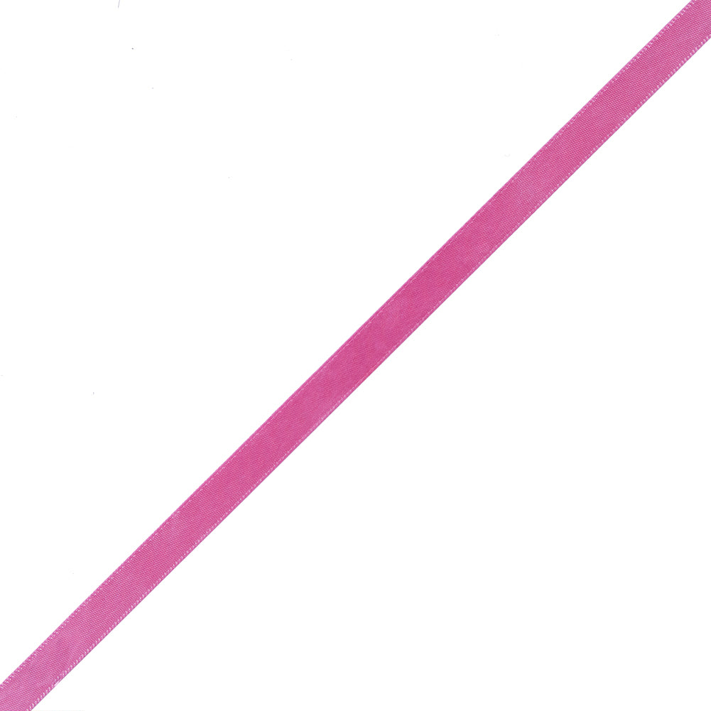 3/8" Hot Pink Double Face Satin Ribbon 3/8" Hot Pink Double Face Satin Ribbon