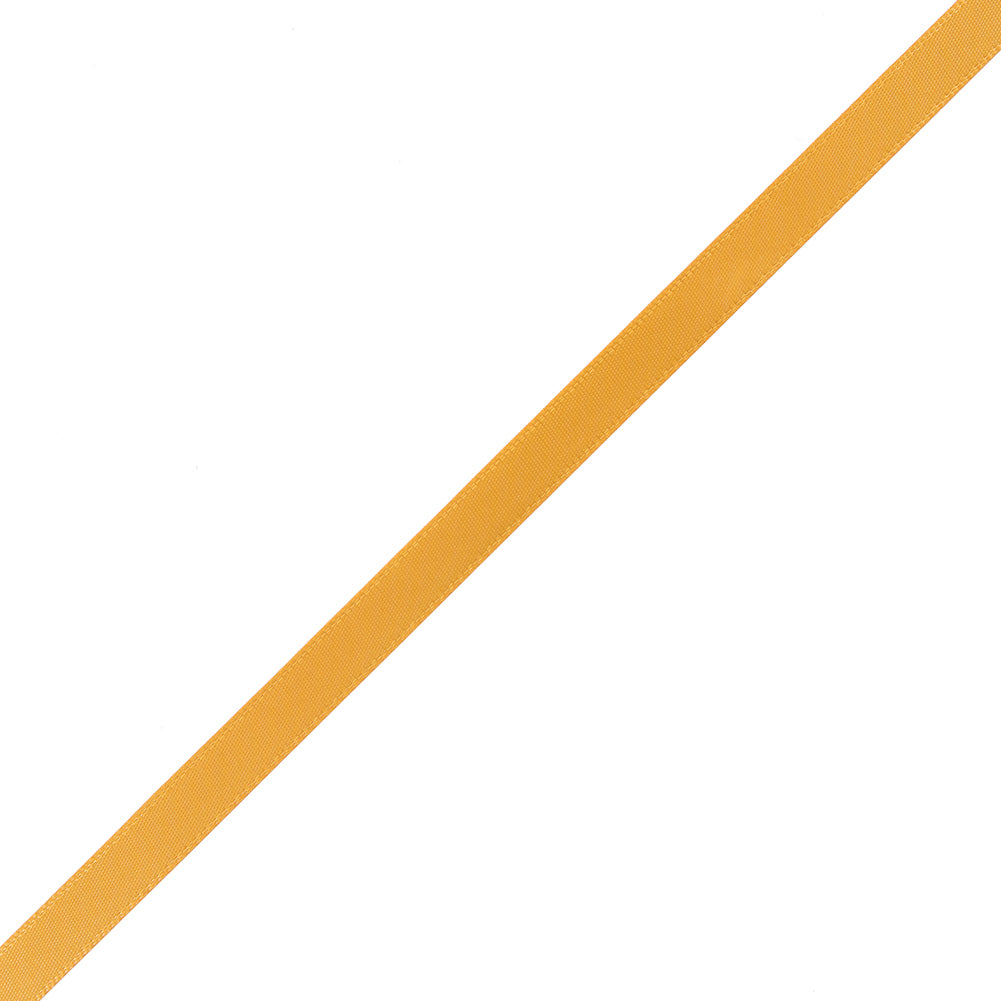 3/8" Yellow Gold Double Face Satin Ribbon 3/8" Yellow Gold Double Face Satin Ribbon
