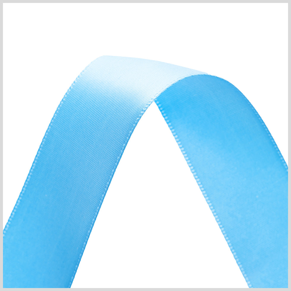 7/8" Copen Double Face Satin Ribbon Detail 7/8" Copen Double Face Satin Ribbon Detail