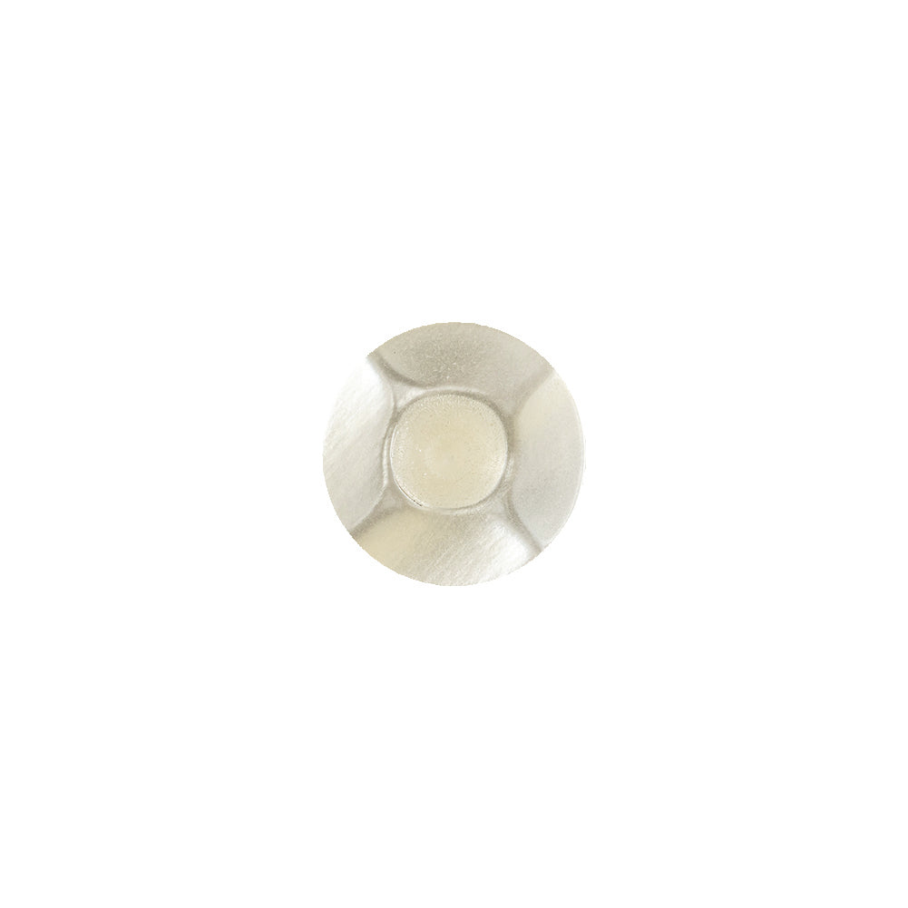 Translucent Ivory Floral Shank Back Plastic Button - 18L/11.5mm Translucent Ivory Floral Shank Back Plastic Button - 18L/11.5mm
