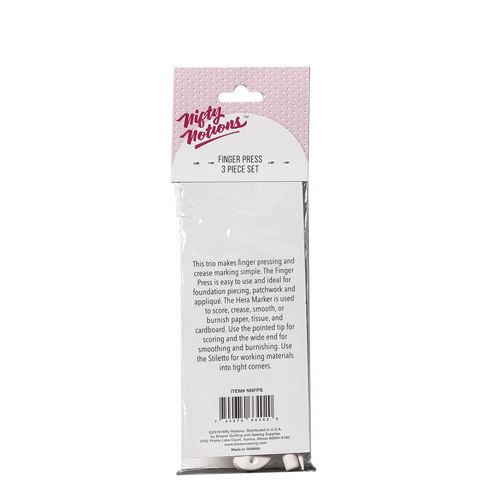 Nifty Notions Finger Presser Set - Pack of 3 Detail Nifty Notions Finger Presser Set - Pack of 3 Detail