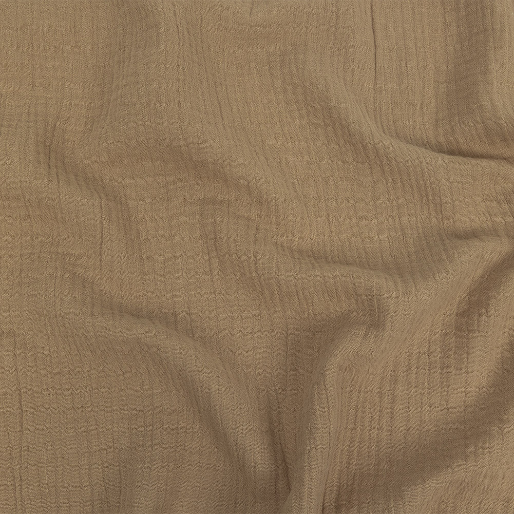 Double Cotton Gauze - Taupe - Talamanca Collection Double Cotton Gauze - Taupe - Talamanca Collection