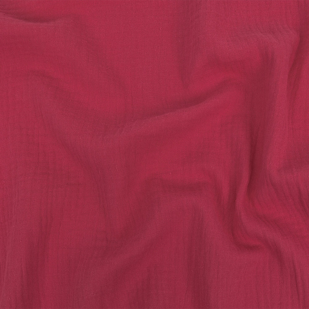 Double Cotton Gauze - Raspberry - Talamanca Collection Double Cotton Gauze - Raspberry - Talamanca Collection