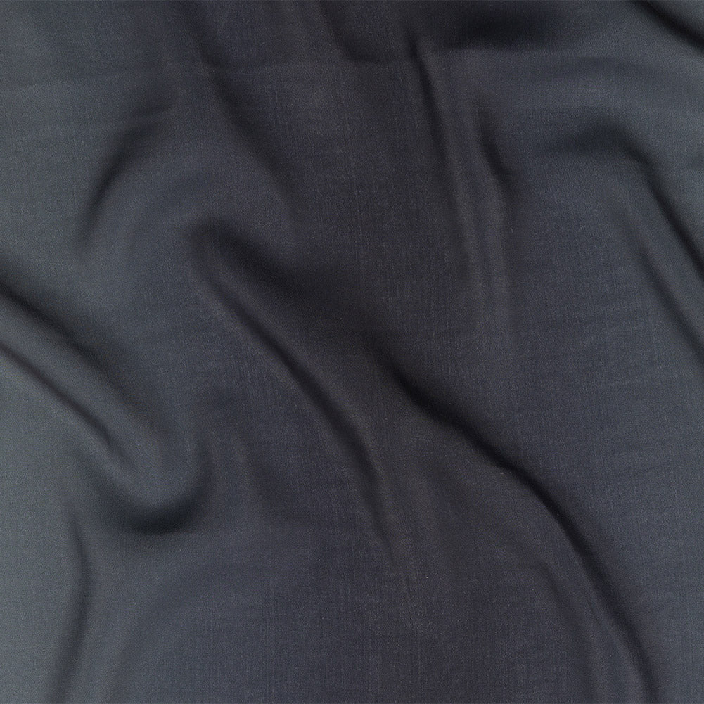 Milly White to Black Ombre Polyester Georgette Milly White to Black Ombre Polyester Georgette