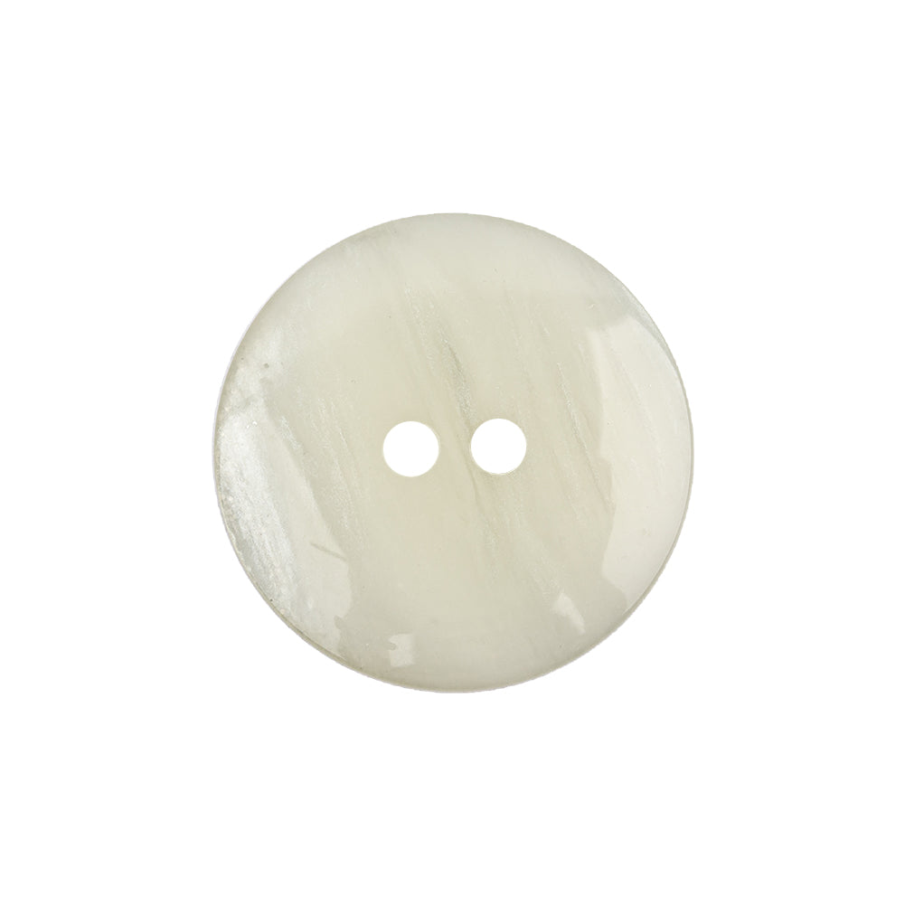 Italian Silver Glitter 2-Hole Translucent Button - 36L/23mm Detail Italian Silver Glitter 2-Hole Translucent Button - 36L/23mm Detail