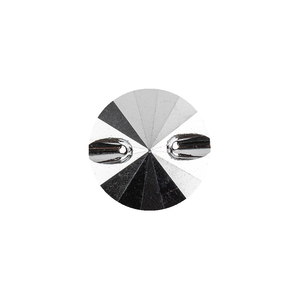 Vintage Swarovski Vitrail Medium and Silver Unfoiled Self Back Button - 25L/16mm Detail Vintage Swarovski Vitrail Medium and Silver Unfoiled Self Back Button - 25L/16mm Detail