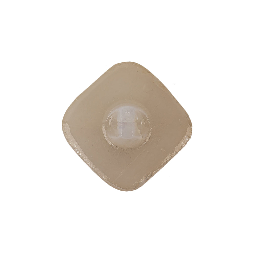 Vintage Pearl Finished Shank Back Square Glass Button with Rhinestone - 36L/23mm Detail Vintage Pearl Finished Shank Back Square Glass Button with Rhinestone - 36L/23mm Detail