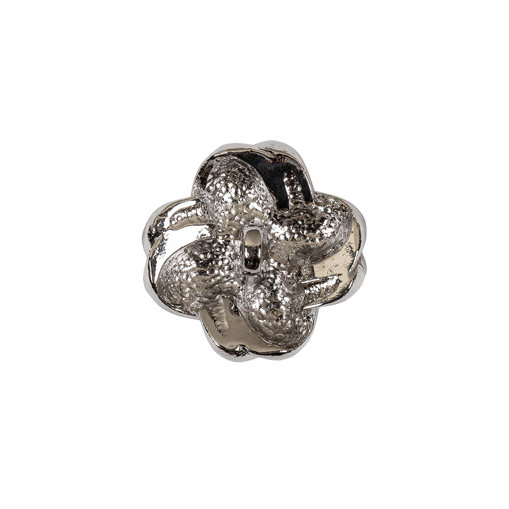 Vintage Silver Knot Shank Back Metal Button - 32L/20mm Detail Vintage Silver Knot Shank Back Metal Button - 32L/20mm Detail