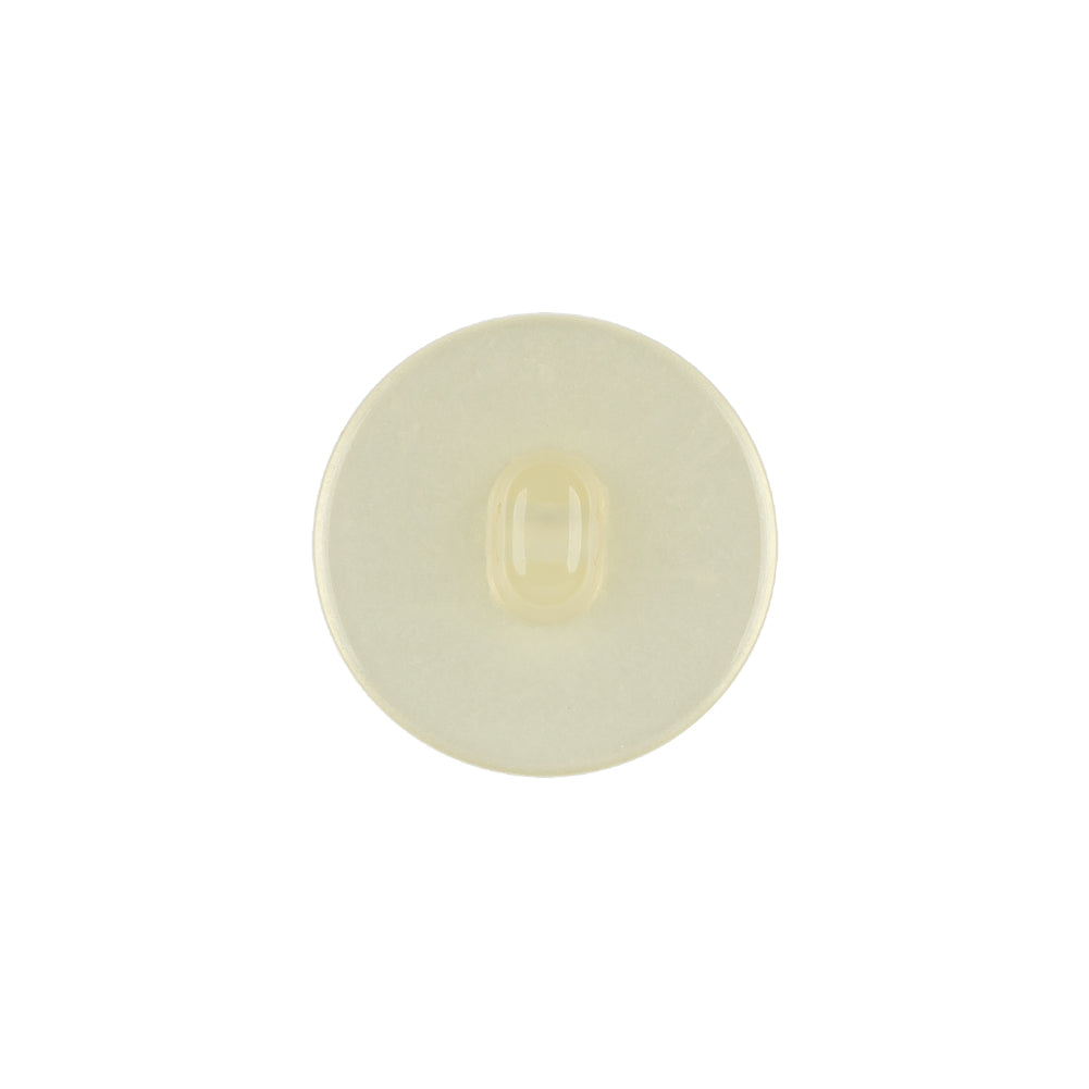 Vintage Ivory Pearlescent Flat Shank Back Plastic Button - 28L/18mm Detail Vintage Ivory Pearlescent Flat Shank Back Plastic Button - 28L/18mm Detail