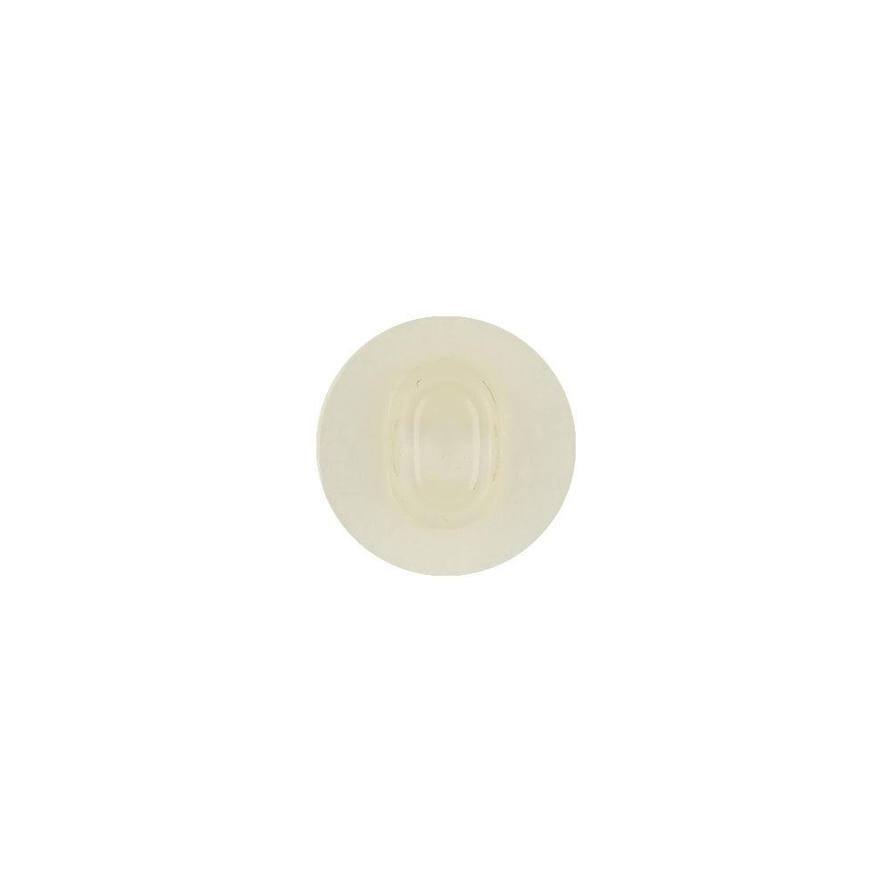 Vintage Ivory Pearlescent Flat Shank Back Plastic Button - 18L/11.5mm Detail Vintage Ivory Pearlescent Flat Shank Back Plastic Button - 18L/11.5mm Detail