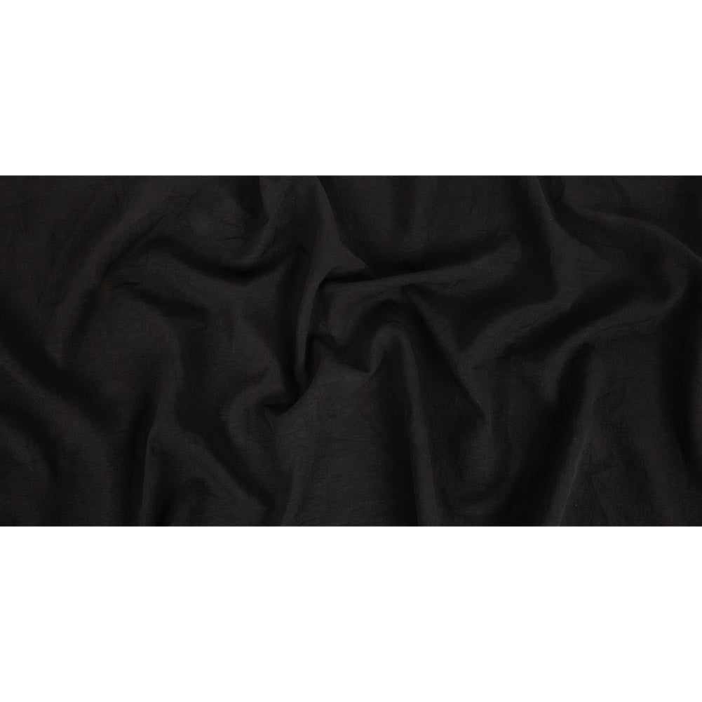 Black Stretch Polyester Woven Full Black Stretch Polyester Woven Full