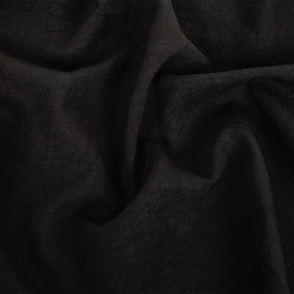 Black Stretch Polyester Woven Black Stretch Polyester Woven