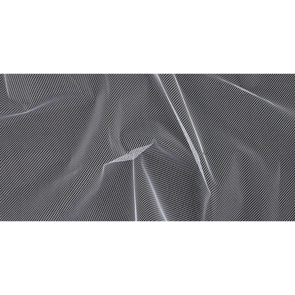 Nylon Cancan Tulle - White Full Nylon Cancan Tulle - White Full