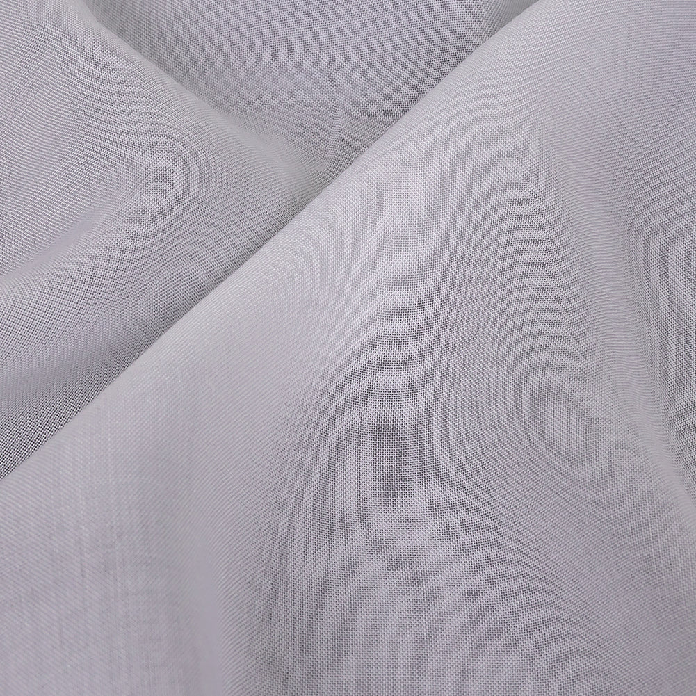 Boise White Lightweight Sustainable Rayon Challis - Detail Boise White Lightweight Sustainable Rayon Challis - Detail
