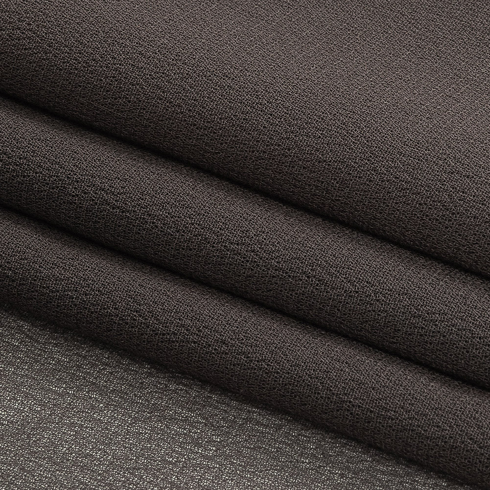 Famous Australian Designer Black Viscose Georgette Folded Famous Australian Designer Black Viscose Georgette Folded