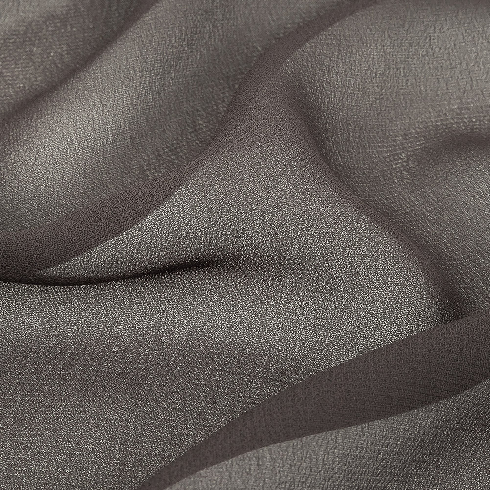 Famous Australian Designer Black Viscose Georgette Detail Famous Australian Designer Black Viscose Georgette Detail