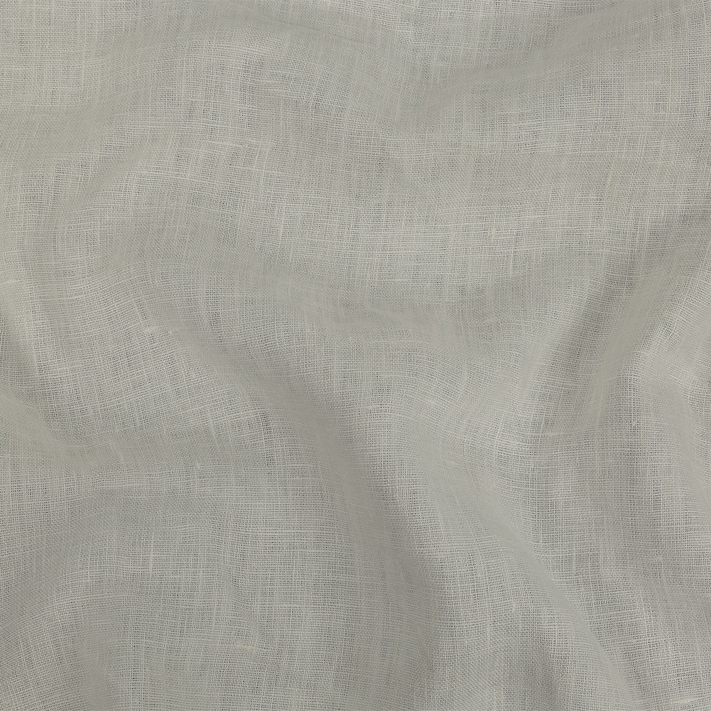 Famous Australian Designer Snow White Plainly Textured Linen Woven Famous Australian Designer Snow White Plainly Textured Linen Woven