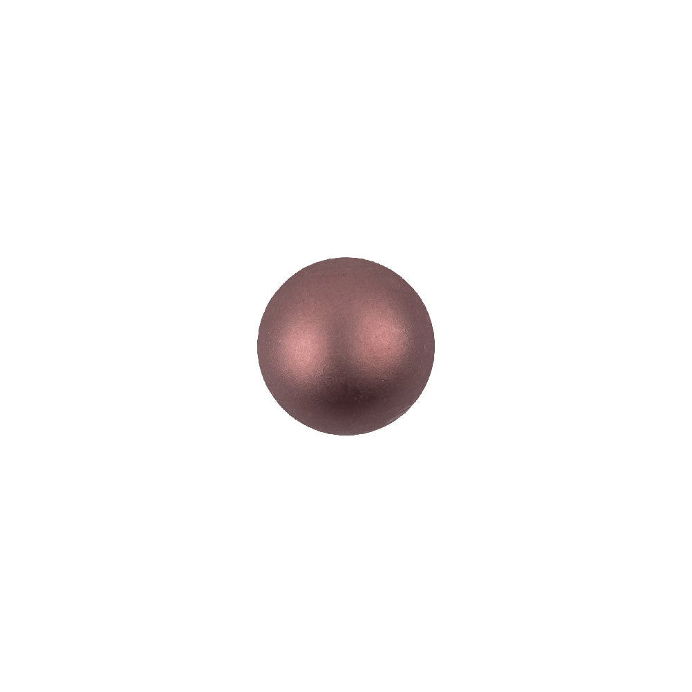Italian Plum Iridescent Ball Shank Back Button - 16L/10mm Italian Plum Iridescent Ball Shank Back Button - 16L/10mm