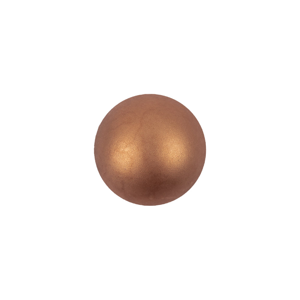 Italian Bronze Iridescent Ball Shank Back Button - 22L/14mm Italian Bronze Iridescent Ball Shank Back Button - 22L/14mm