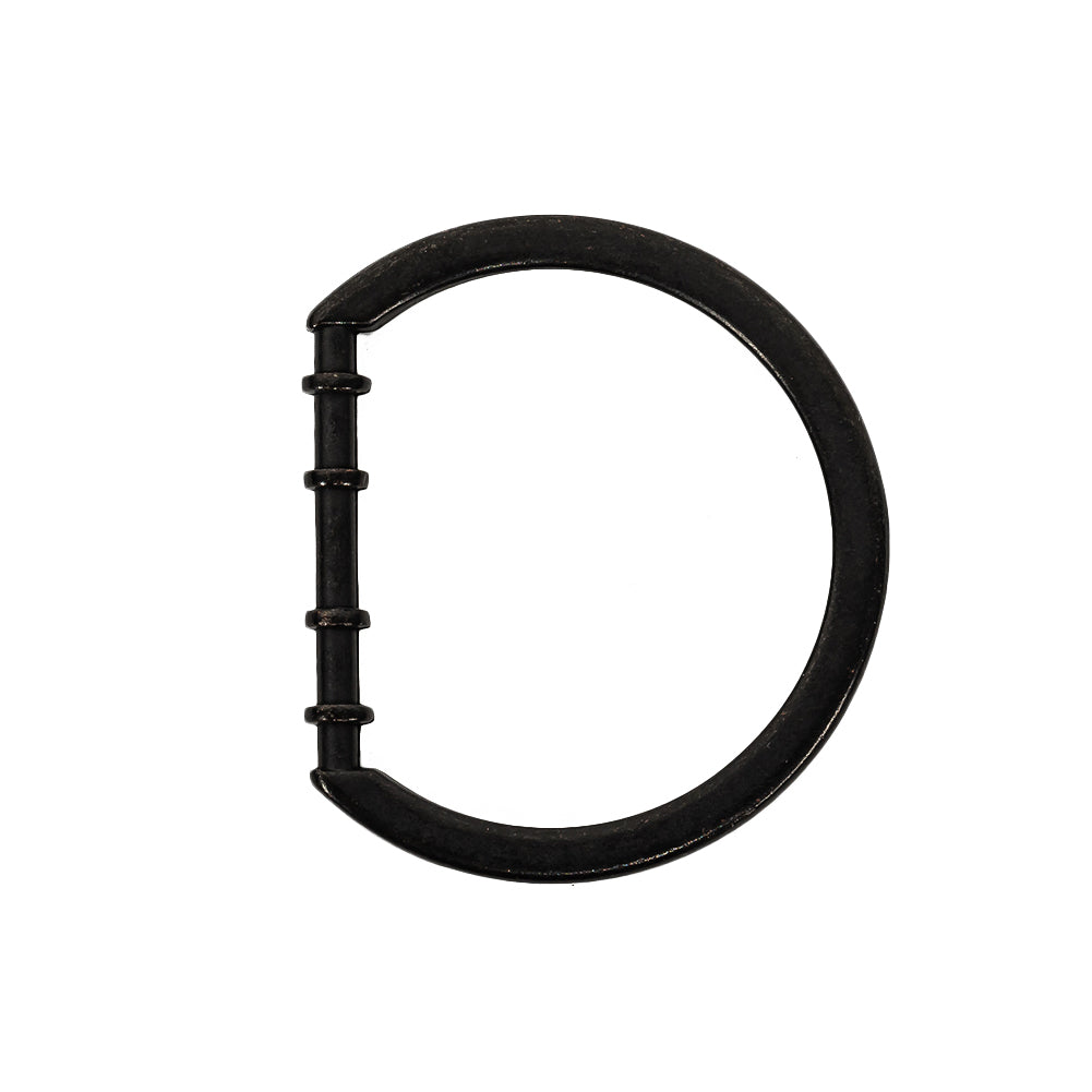 Carbon Cast Metal Rounded D-Ring - 25mm Carbon Cast Metal Rounded D-Ring - 25mm