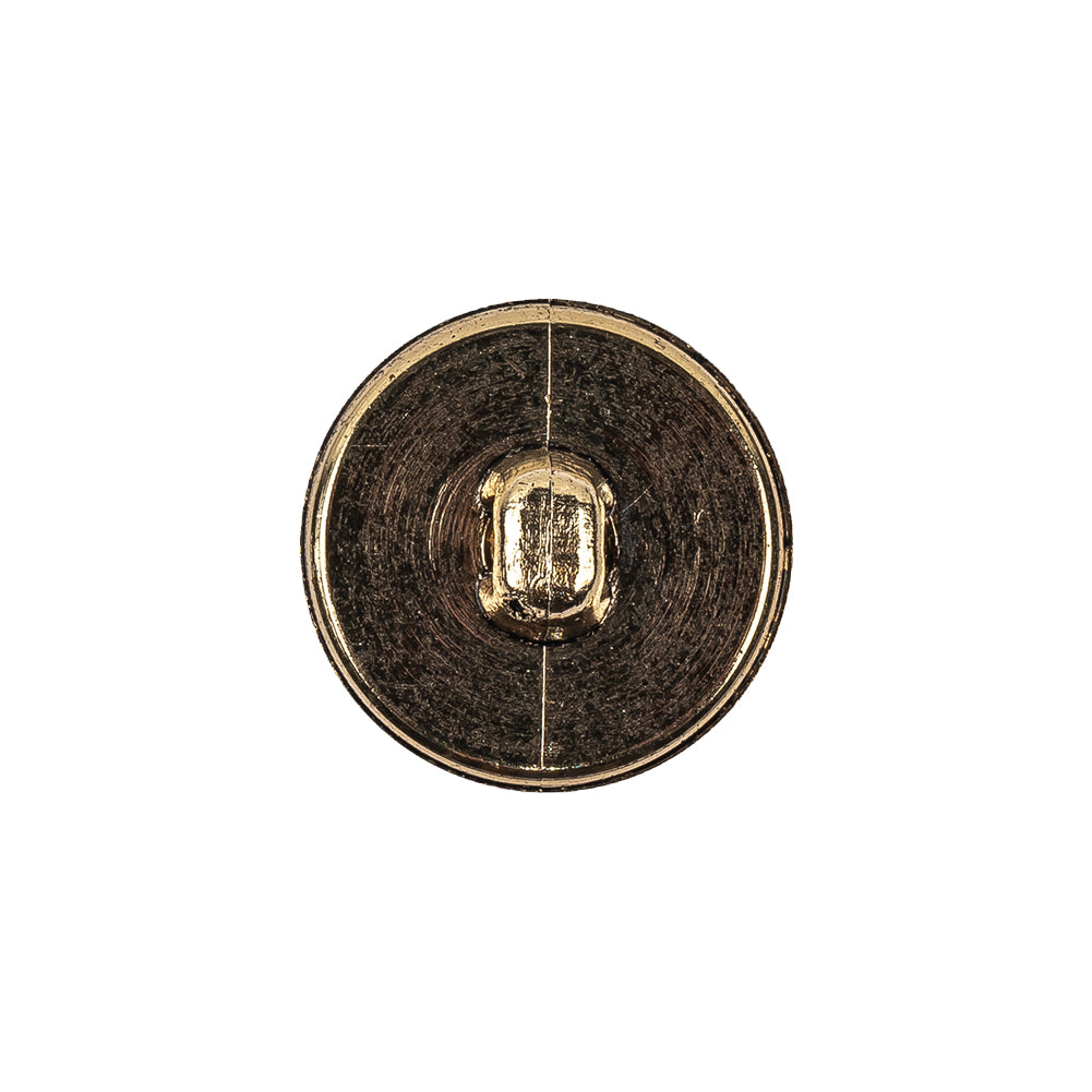 Italian Gold Plated Faux Chain Shank Back Button - 30L/19mm Detail Italian Gold Plated Faux Chain Shank Back Button - 30L/19mm Detail