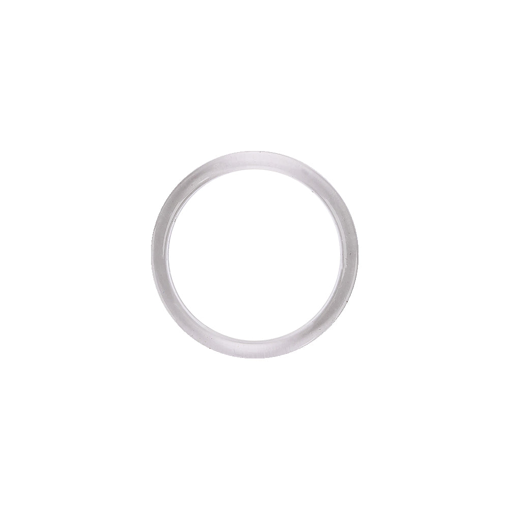 Clear Circular O-Ring for 7/16" Strap - Set of 4 Clear Circular O-Ring for 7/16" Strap - Set of 4