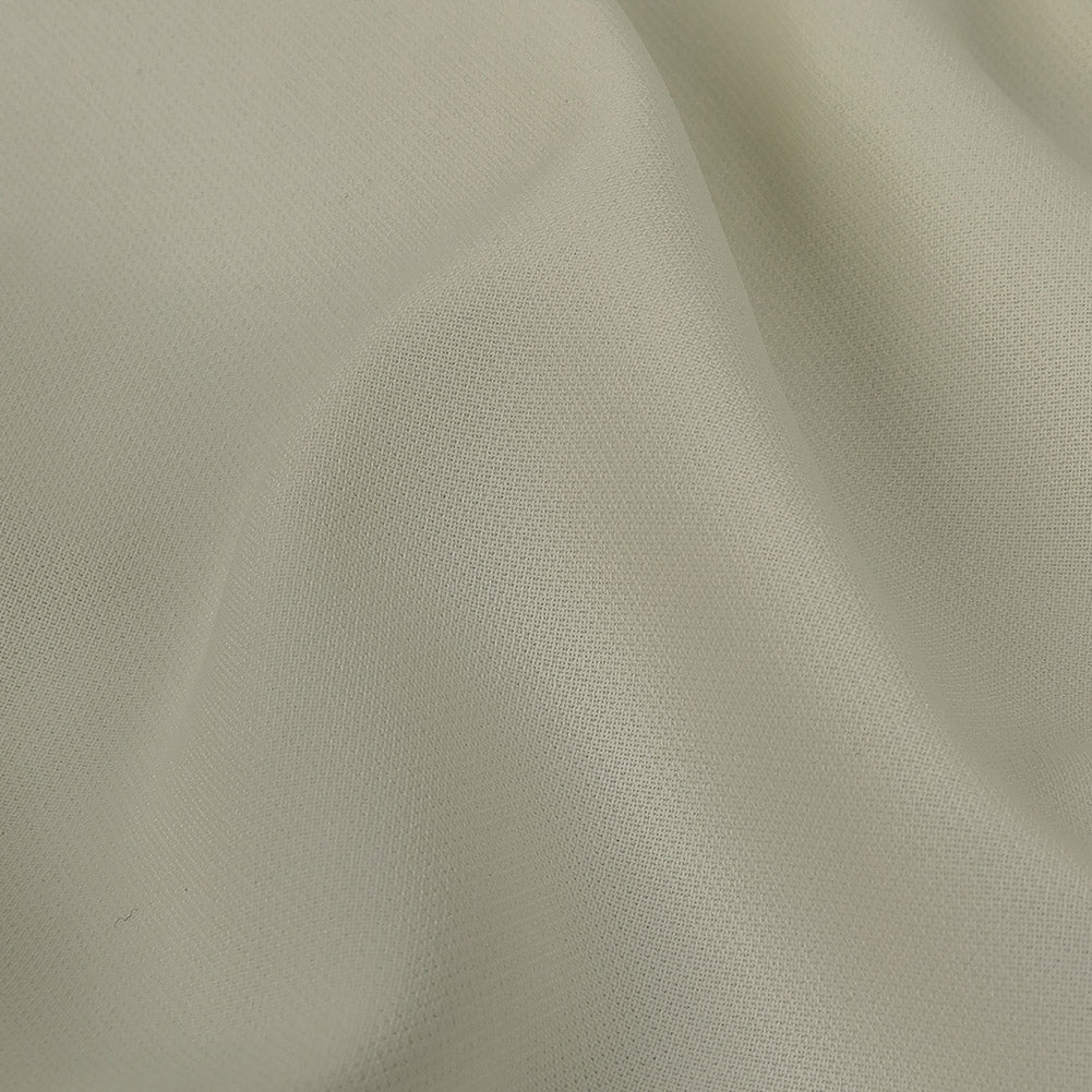 Cream Stretch Polyester Crepe Detail Cream Stretch Polyester Crepe Detail