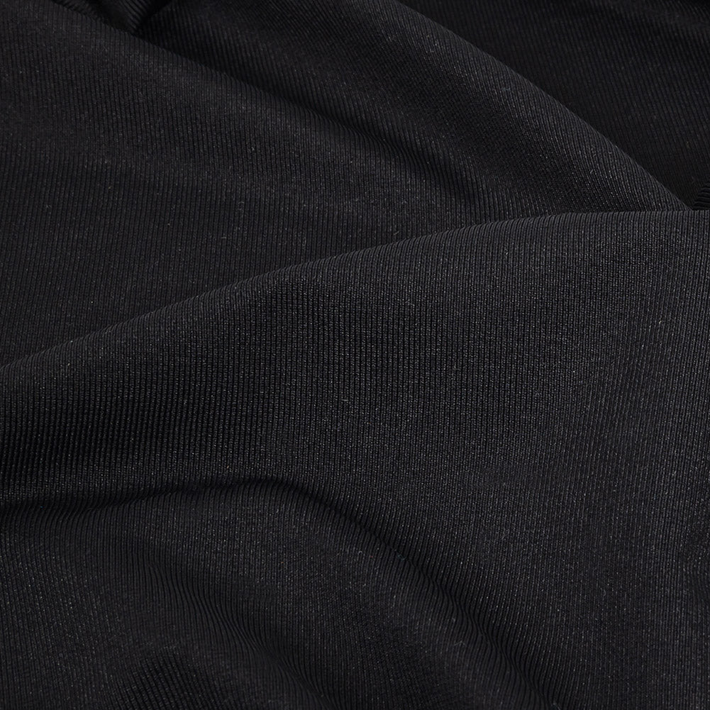 Theory Black Stretch Nylon Jersey Detail Theory Black Stretch Nylon Jersey Detail