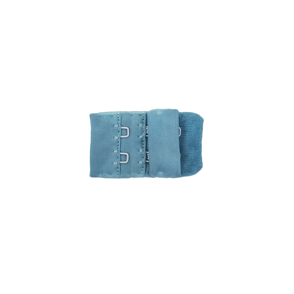 Medium Blue Bra Hook and Eye Back Closure - 2 x 3 Medium Blue Bra Hook and Eye Back Closure - 2 x 3