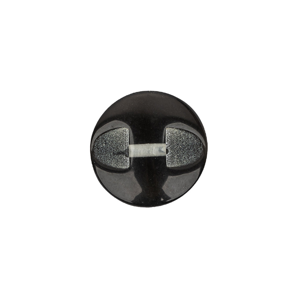 Waterock Iridescent Self Back Plastic Button - 24L/15mm Detail Waterock Iridescent Self Back Plastic Button - 24L/15mm Detail