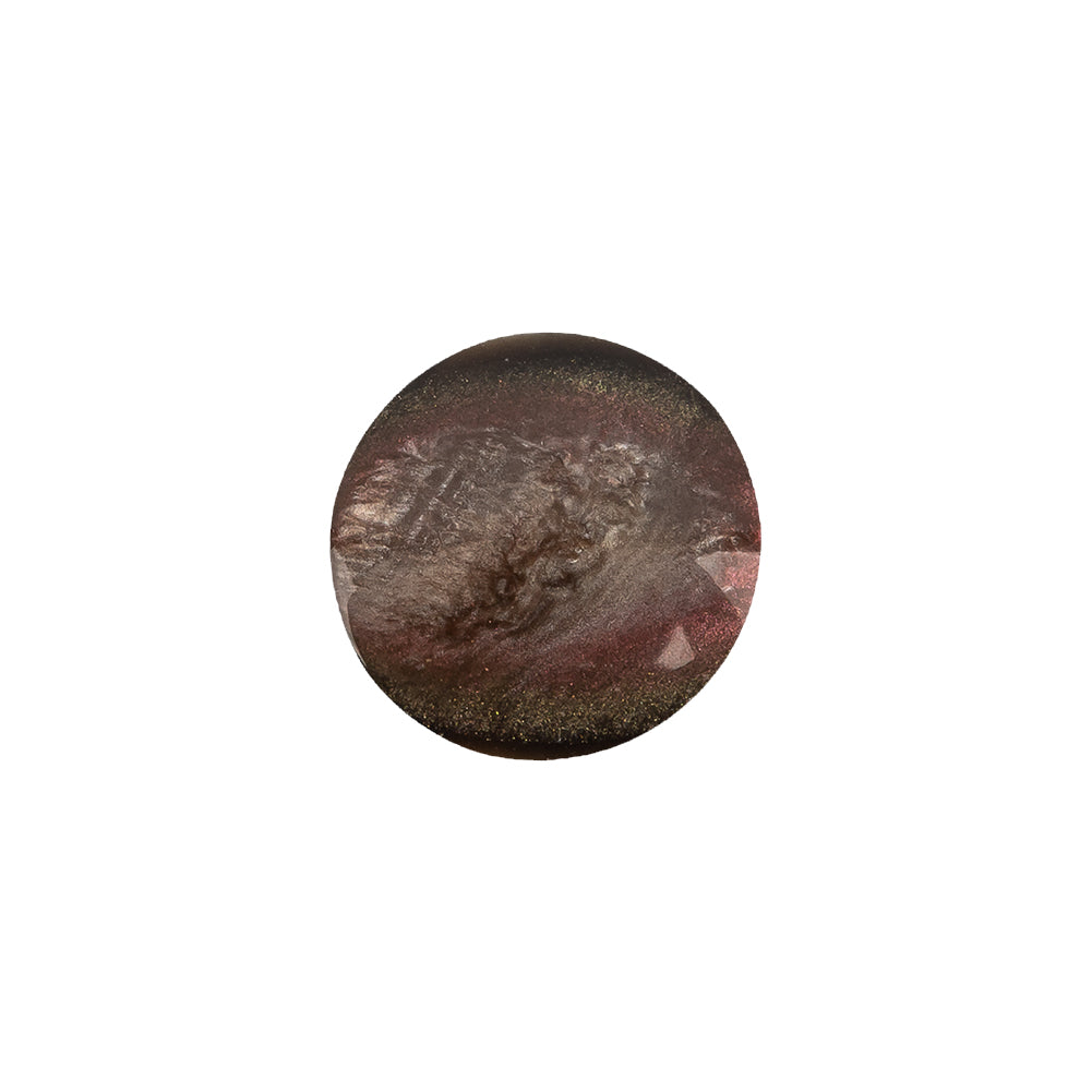 Sunset Iridescent Self Back Plastic Button - 24L/15mm Sunset Iridescent Self Back Plastic Button - 24L/15mm