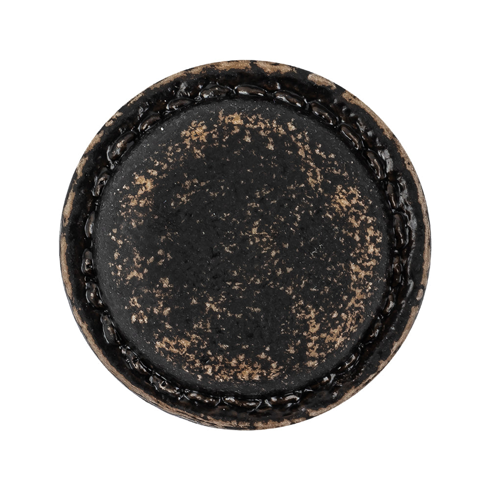 Italian Chocolate Plum and Canteen Weathered Faux Leather Shank Back Button - 48L/30.5mm Italian Chocolate Plum and Canteen Weathered Faux Leather Shank Back Button - 48L/30.5mm