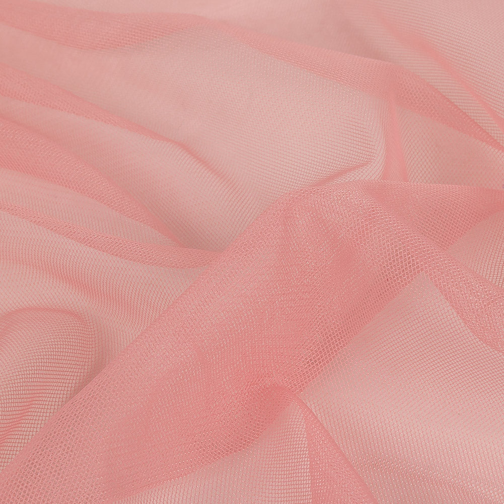 Blush Polyester Stretch Mesh Detail Blush Polyester Stretch Mesh Detail