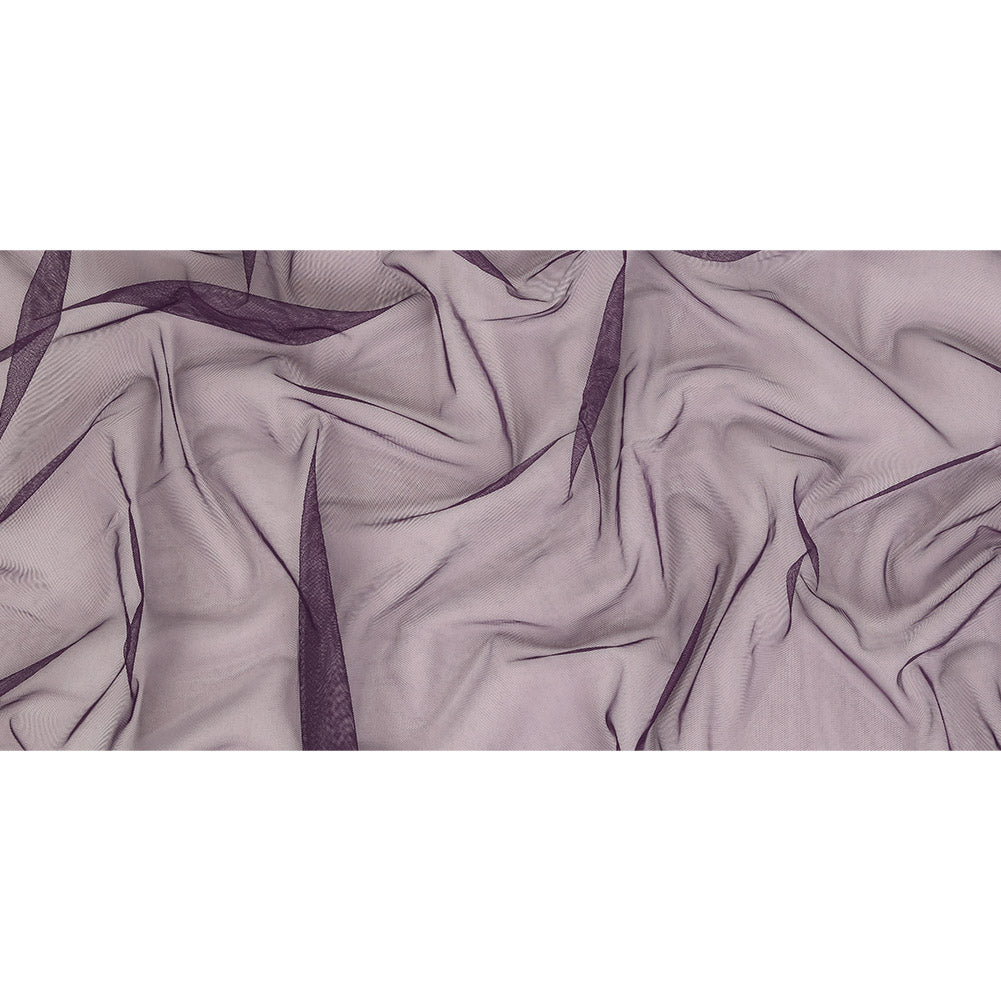 Blackberry Cordial Polyester Stretch Mesh Full Blackberry Cordial Polyester Stretch Mesh Full