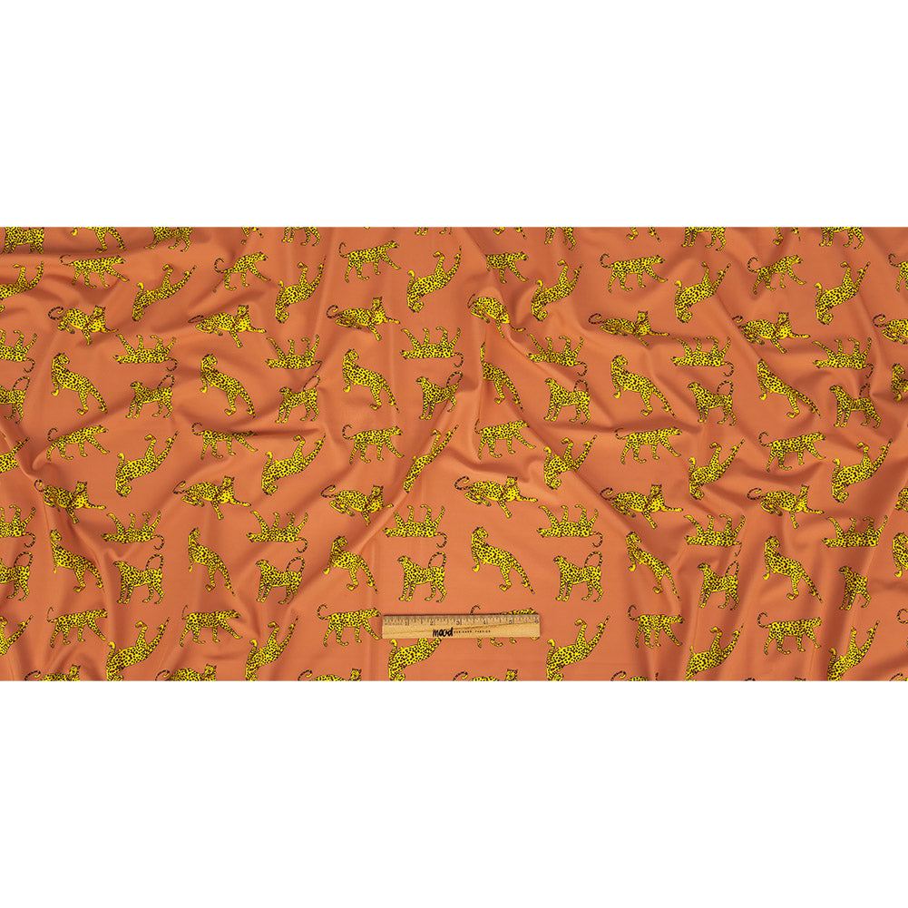 Compression Swimwear Tricot, UV Protective with Aloe Vera Microcapsules - Canyon Clay Cheetahs - Caye Collection - Full Compression Swimwear Tricot, UV Protective with Aloe Vera Microcapsules - Canyon Clay Cheetahs - Caye Collection - Full