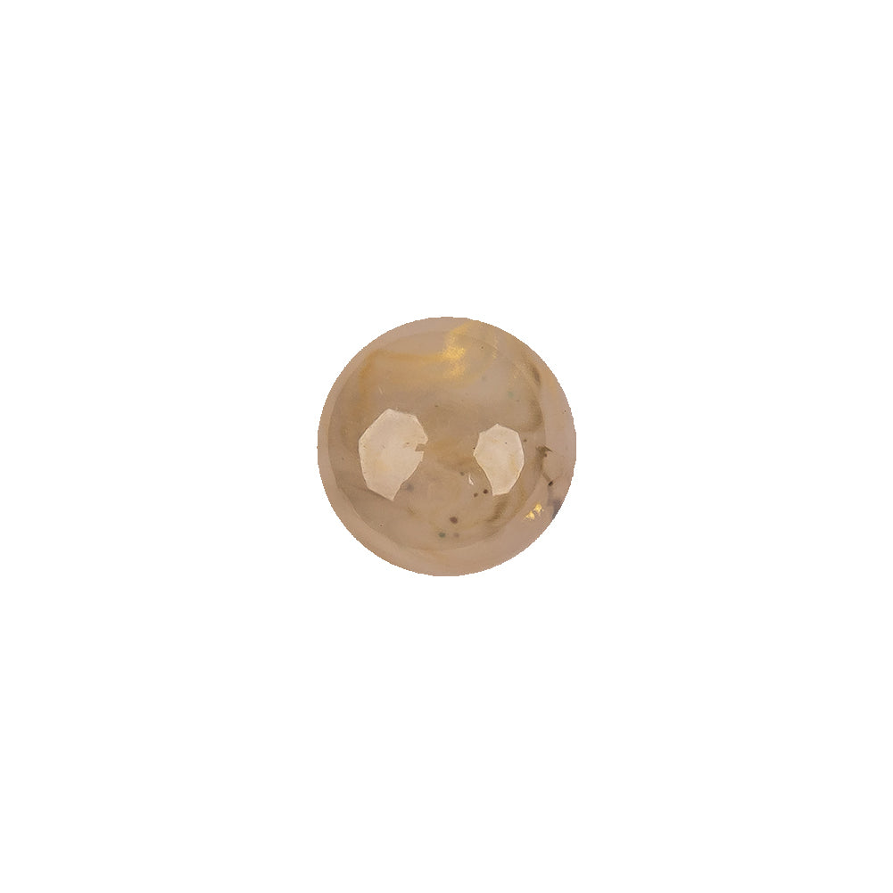 Dune Quartz Abstract Swirl Glass and Metal Shank Back Button - 18L/11.5mm Dune Quartz Abstract Swirl Glass and Metal Shank Back Button - 18L/11.5mm