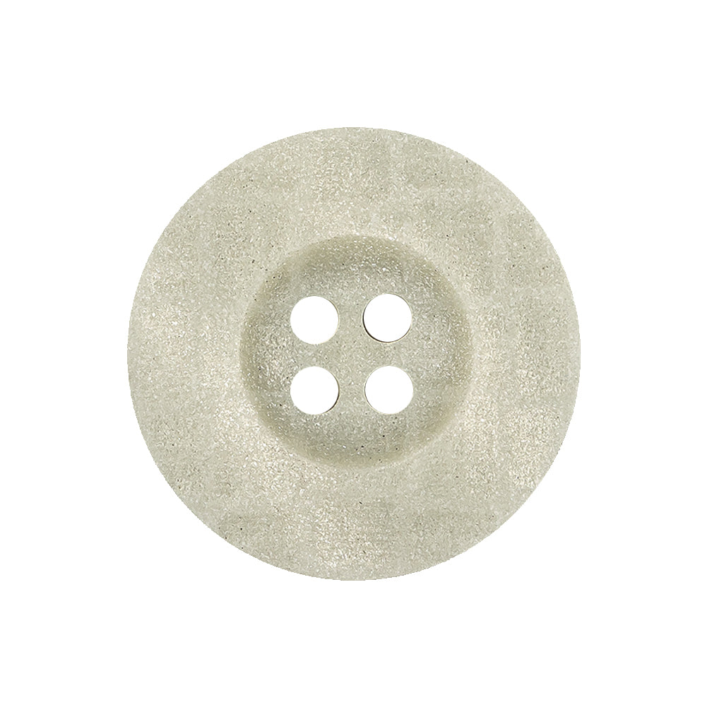 Pale Silver Shimmer 4-Hole Plastic Inkwell Button - 40L/25.5mm Pale Silver Shimmer 4-Hole Plastic Inkwell Button - 40L/25.5mm