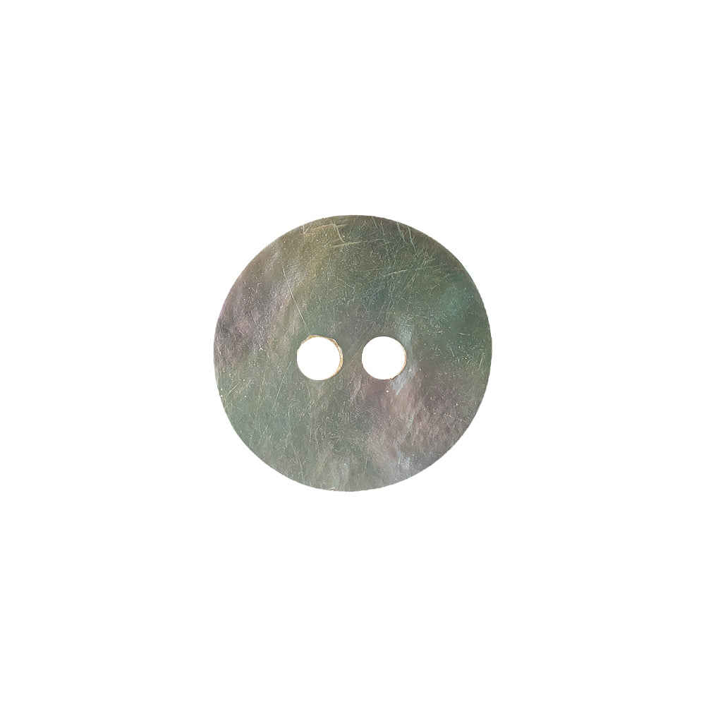 Unicorn Iridescent 2-Hole Shell Button - 24L/15mm Unicorn Iridescent 2-Hole Shell Button - 24L/15mm