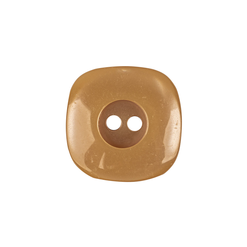 Wheat Iridescent Deepwell 2-Hole Plastic Button - 36L/23mm Wheat Iridescent Deepwell 2-Hole Plastic Button - 36L/23mm