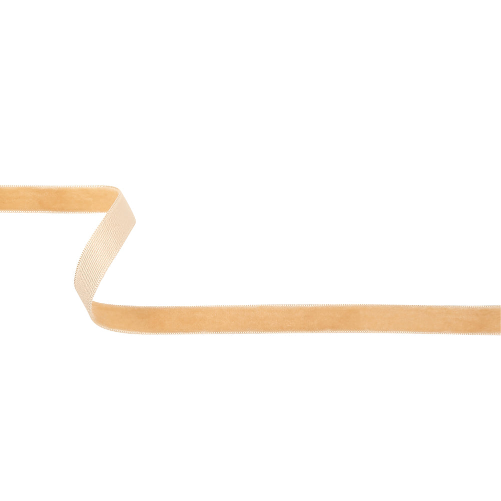 Desert Dust Single Face Velvet Ribbon - 0.5" Desert Dust Single Face Velvet Ribbon - 0.5"