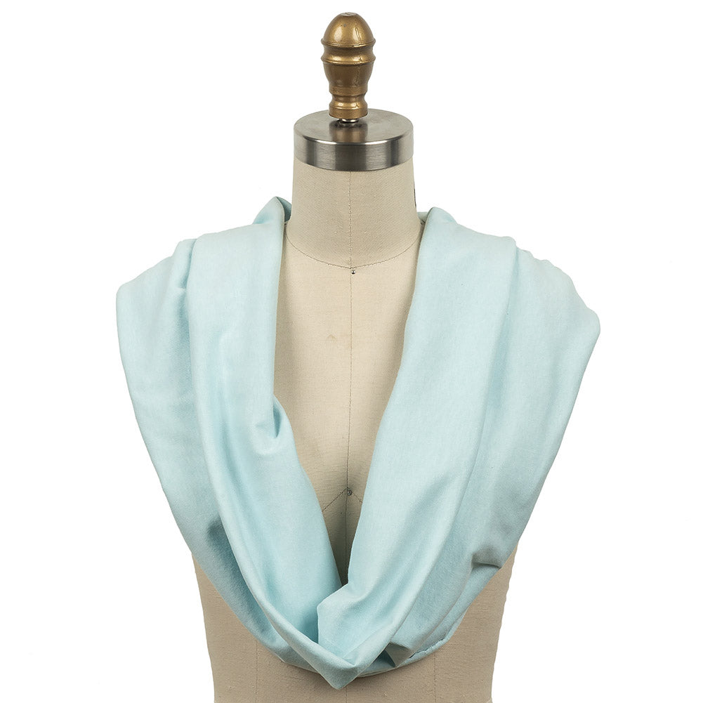Pastel Blue Tubular Cotton Jersey Pastel Blue Tubular Cotton Jersey