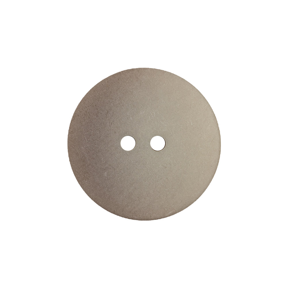 Opal Gray Matte Low Convex 2-Hole Plastic Button - 36L/23mm Opal Gray Matte Low Convex 2-Hole Plastic Button - 36L/23mm