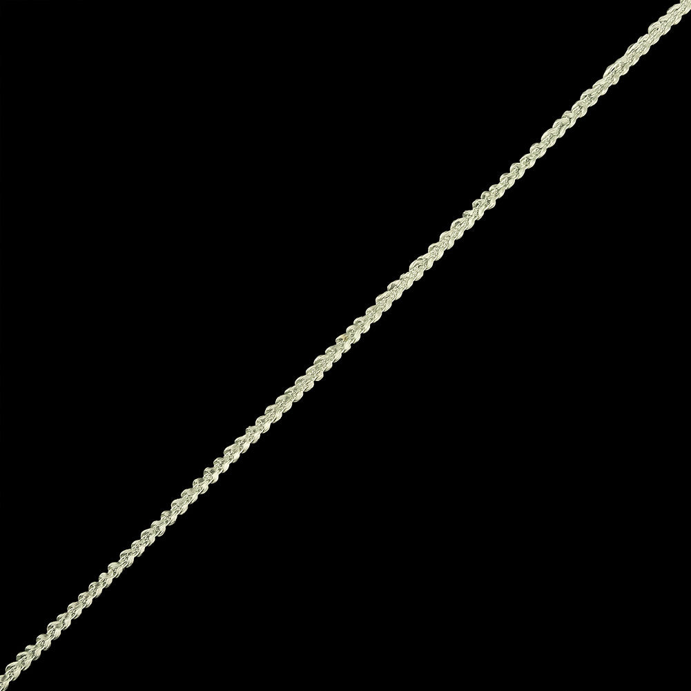 Milky Green Cotton Blend Braided Trim - 0.1875" Milky Green Cotton Blend Braided Trim - 0.1875"