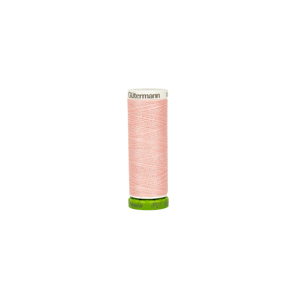 Gutermann Recycled Polyester Thread 100m - 659 Petal Pink Gutermann Recycled Polyester Thread 100m - 659 Petal Pink